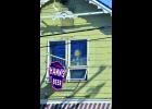 A fireman checks out the second story interior of the building, as the familiar Hamm’s Beer sign continues to hang outside the window (below). 