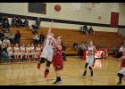 Junior Jenna Booth scored off the fast break, notching a pair of her 11 points.