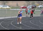 Claire Bee got the Mondovi girls’ 4x200 meter relay team off to a fast start as the squad competed at the Eleva-Strum Cardinal Invite on Tuesday, April 19.