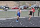 Ilya Maro ran the third leg for Mondovi during the boys’ 4x200 meter relay race.