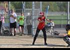 Lefty batter Greta Monson waited for a pitch to find the strike zone as the Lady Cards faced Melrose-Mindoro on Friday, May 6.